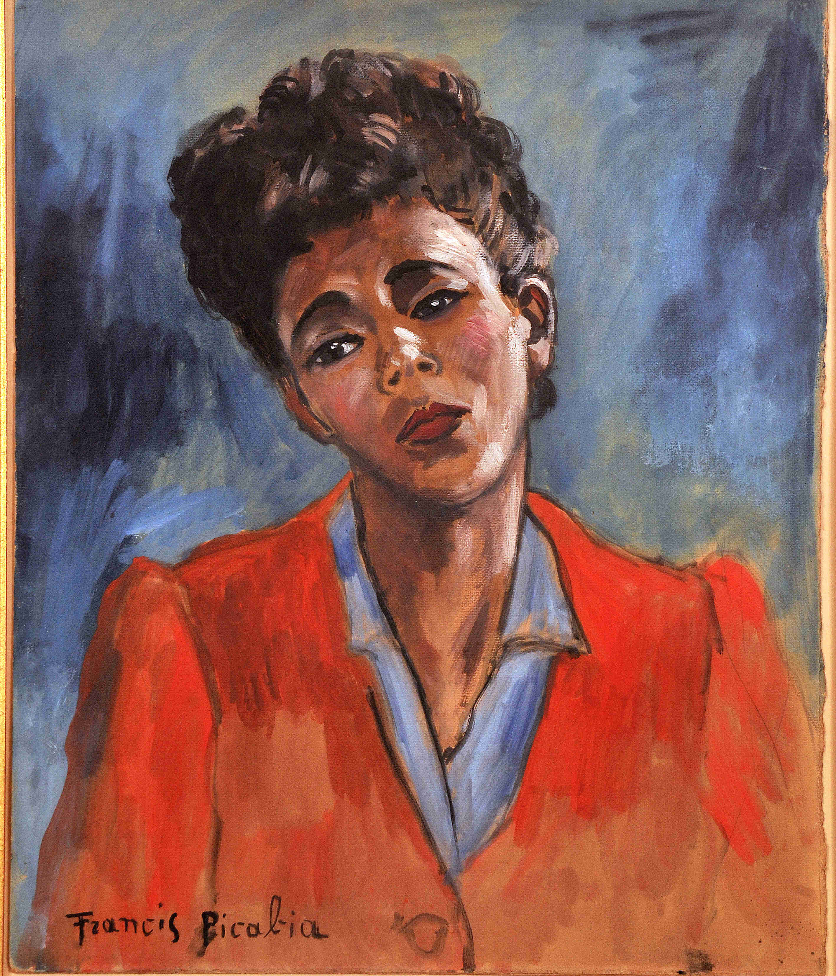 Portrait de Jenny Alpha par Picabia